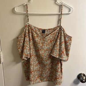 Shein open shoulder top